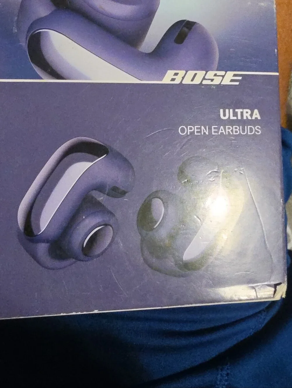 Bose Ultra Open Earbuds in Deep Blue. 3 Pair